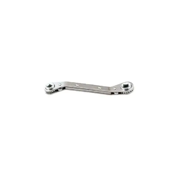 Imperial Eastman Offset Service Valve Ratchet Wrench, 1/4 in., 3/8 in.